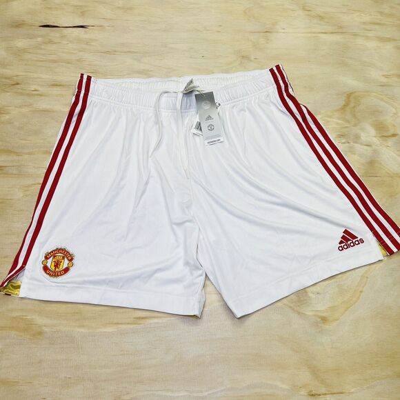 adidas Other - NEW Manchester United adidas Home AEROREADY Shorts 2XL White Mens
